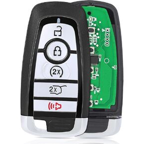 Beefunny Replacement Flip Remote Keyless Entry Key Fob for Ford Explorer 2018-2022 Lincoln 2020-2022 FCC ID: M3N-A2C931426 PN: 164-R8198 JL1T-15K601-BA/BB 5Buttons 902MHz (with chip)