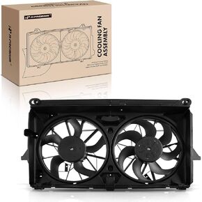 A-Premium Engine Radiator Cooling Fan Assembly Compatible with Chevrolet & GMC Models - Silverado 1500 2007-2014, Tahoe, Suburban 1500, Suburban 2500, Avalanche, Sierra 1500, Yukon, Yukon XL 1500
