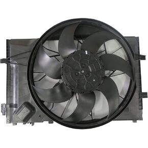 TYC 623280 Cooling Fan Assembly Compatible with 2001-2007 Mercedes Benz C-Class