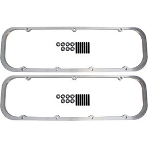 ICT Billet BBC Big Block 1/2" Valve Cover Spacer Riser Tall Flange 396 454 Compatible with Chevy Big Block Engines to Raise Valve Cover for Rocker Arms 551640-5