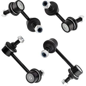 4Pcs Front & Rear Stabilizer Sway Bar End Links Kit Fit For Honda CR-V 2002-2006 4WD & FWD Replace# 51321-S5A-003 51321S5A003 52320-S9A-003 52321-S9A-003 K80369 K80370 K90454 K90455