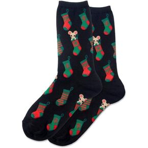 جوارب من Hotsox لعيد الميلاد على شكل فأر زوج واحد