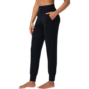Sunzfly Women High Waisted Joggers with Pockets Buttery Soft Athletic Leggings Workout Lounge Pants for Running Gym Yoga