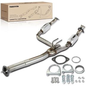 A-Premium Catalytic Converter Kit Direct-Fit Compatible with Chevrolet Express 1500 2003-2008, Express 2500 2003-2005 & GMC Savana 1500 2003-2008, Savana 2500 2003-2005, 4.3L 5.3L, EPA Compliant