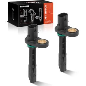 A-Premium 2PC Set Front ABS Wheel Speed Sensor Compatible with Mercedes-Benz E300, E350, E400, E450, E43 AMG, GLC63 AMG, GLC63 AMG S, CLS450, AMG GT 43, AMG GT 53, AMG GT 63