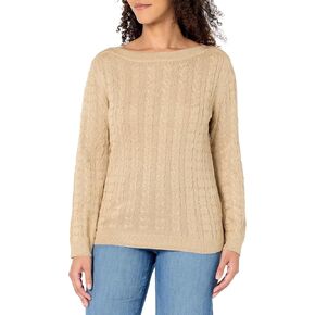 Tommy Hilfiger Women's 3/4 Length Sleeve Boatneck Sweater