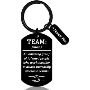 Coworker Keychain Gifts Employee Appreciation Gifts White Elephant Gifts for Coworker Birthday Gifts for Coworker Unique Gifts for Men Women Coworker Appreciation Keychains