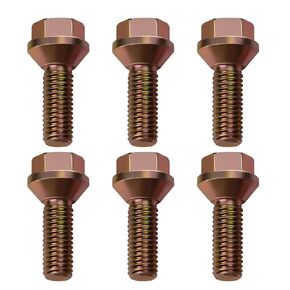 6Pcs 6035836 Crossmember Skid Plate Bolts Compatible with Jeep Wrangler YJ 1987-1995,Jeep Wrangler TJ 1997-2002,Bolts for attaching The Transmission/Transfer case Skid Plate to The Frame