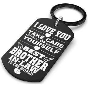 Gifts for Brother in Law - Fun Keychain Brother in Law Christmas Gifts, Christmas Gifts for Brother in Law, Brother in Law Gifts, Cool Gifts for Brother in Law, Gifts for Brother in Law Adult