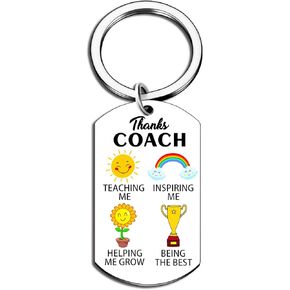 Coach Keychain Thank You Coach Gifts Coach Appreciation Gift Thank You Keychain