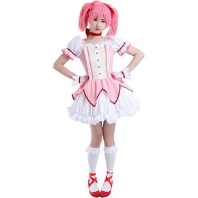 miccostumes Women's Full Set Anime Cosplay Costume Dress with Choker Gloves Socks