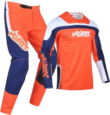 Mens Motocross Jersey Pants Combo Dirt Bike Offroad MX Gear Set Racing Riding Suit Adult in Saudi Arabia