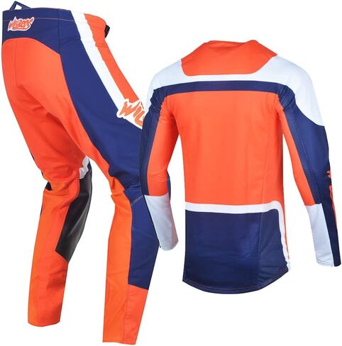 Mens Motocross Jersey Pants Combo Dirt Bike Offroad MX Gear Set Racing Riding Suit Adult in Saudi Arabia