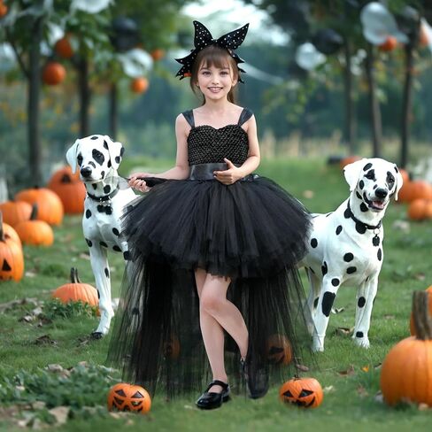 Tao-Ge Christmas Tutu Dress for Girls Tulle Dresses Fairy Princess Dress for Kids Toddler Little Girl Birthday Party Outfit in Kuwait
