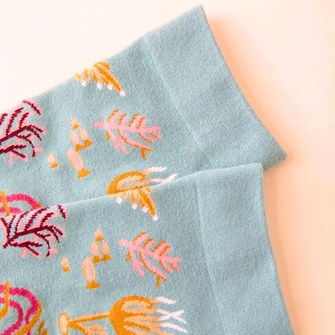 Beach Socks, Vacation Sea Turtle Mismatched Asymmetric Socks Funny Creative Unique Crew Ankle Dress Cute Novelty in Saudi Arabia