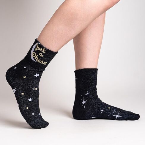 Sock It To Me Women's Fun Turn Cuff Ankle Socks in Saudi Arabia