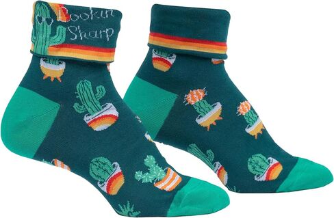 Sock It To Me Women's Fun Turn Cuff Ankle Socks in Saudi Arabia