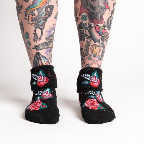 Sock It To Me Women's Fun Turn Cuff Ankle Socks in Saudi Arabia