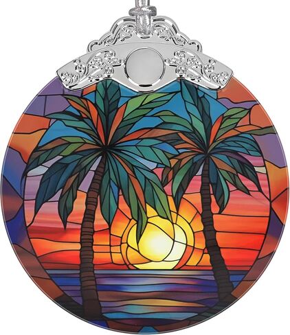 Religious Ornament, Christian Christmas Ornament, Cross Christmas Decoration, Ornaments for Christmas Tree, Stained Glass Ornament, Heirloom Keepsake, Gift Exchange, Gift Ideas, Bauble Present in Saudi Arabia