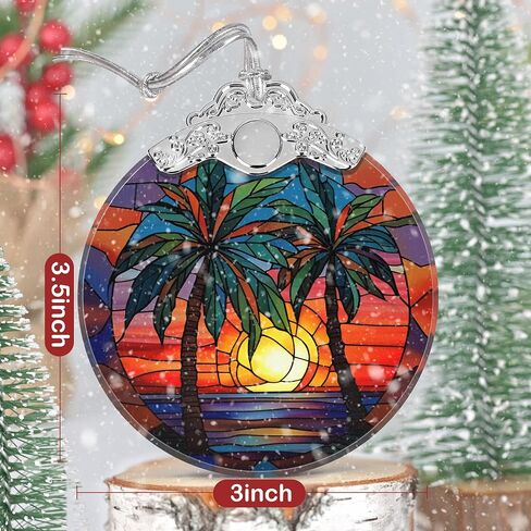 Religious Ornament, Christian Christmas Ornament, Cross Christmas Decoration, Ornaments for Christmas Tree, Stained Glass Ornament, Heirloom Keepsake, Gift Exchange, Gift Ideas, Bauble Present in Saudi Arabia