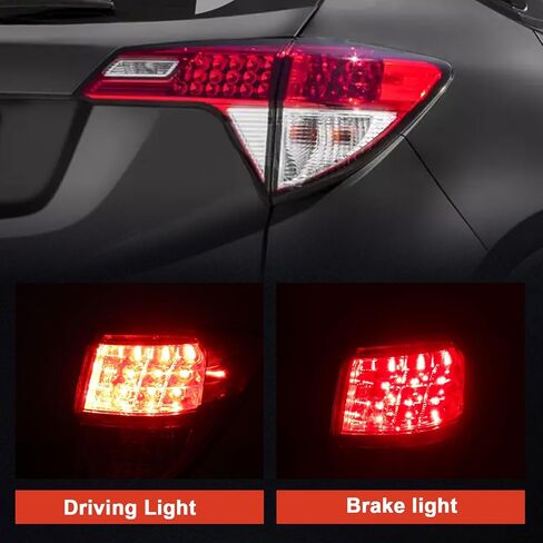 Tail Light Compatible With 2019-2022 Honda HR-V HRV Sedan Outer Right Passenger Side Replace:33502-T7S-A01 in Kuwait