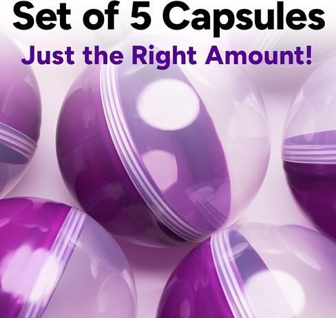 Big Claw Machine Capsules Translucent Red Plastic Sphere Large Party Favor Containers Round 5 pcs 7.9 inch Jumbo Plastic Christmas Ornaments Extra Large Gift Box Craft Party Supplies Vending Capsules in Saudi Arabia