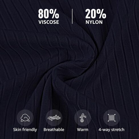 Soneven Womens Quarter Zip Sweaters Color Block Lapel Pullover Sweater Slim Fit Ribbed Knit Sweater Tops in Kuwait