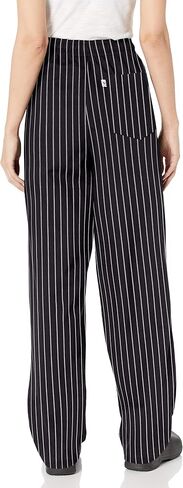 Uncommon Threads Unisex Cotton Elastic Waist Classic Cook Chef Pants in Kuwait