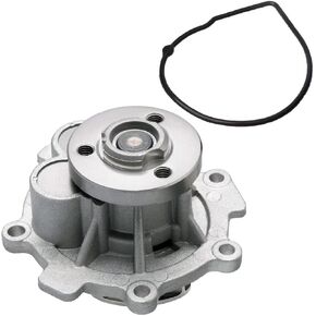 KEYOOG Engine Water Pump Kit AW6184 (For 1.6L 1598cc/1.8L 1796cc) Compatible With 2009-2011 Chevy Aveo Aveo5 /11-15 Cruze /12-18 Sonic /09-10 Pon-tiac G3 /08-09 Sat-urn Astra (OE# 71739779 1334142)