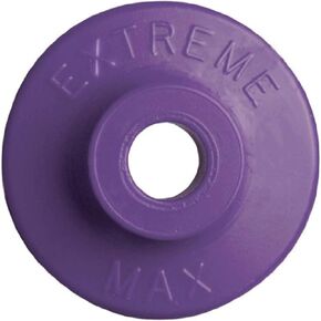 Extreme Max 5900.1161 Round Plastic Backers - Purple, Pack of 48