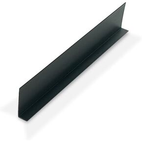 Outwater Plastics 1441-Bk Black 3/8 Inch X 1-1/4 Inch X 3/64 (.047) Inch Thick Styrene Plastic Angle Moulding 36 Inch Lengths (Pack of 4)