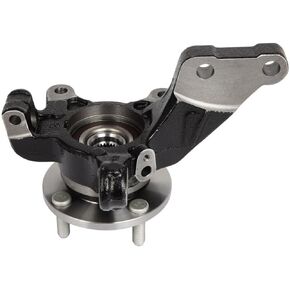 OCPTY Front Steering Knuckle & Hub Assembly for Nissan Versa 2013-2019, for Nissan Versa Note 2014-2019 BR935010LK