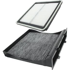 16546-AA10A 72880-FG000 Engine and Cabin Air Filter Compatible with Subaru Model, Compatible with Forester 2014-2019 H4 2.0L, Compatible with WRX 2015-2021 H4 2.0L, Replace# DWP35592, C36115
