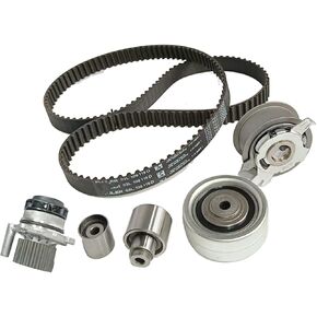 Timing Belt Kit with Water Pump Diesel Engine Fit for Audi A4 Q5 Volkswagen Tiguan Jetta 1.6T 2.0T 03L198119C