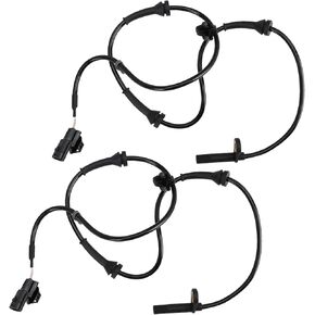TRQ Rear ABS Wheel Speed Sensor Set Compatible with 2013-2018 Nissan Altima 2016-2022 Maxima