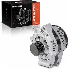 A-Premium Alternator Compatible with Ford Escape 2013-2016 1.6L, Escape 2017-2019 1.5L, Transit Connect 2014-2016 1.6L, 12V 175A 6-Groove Decoupler Pulley Clockwise, Replace# 104210-6541, 104210-6540