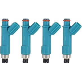NewYall Pack of 4 Fuel Injector for Scion xB 2008-2010 tC 2005-2007 2010 Toyota Camry 2004-2009 Corolla Matrix 2009-2010 Highlander 2004-2007 RAV4 Solara 2004-2008