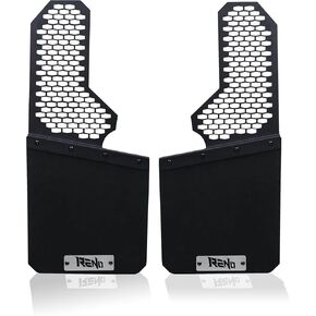 RENO Mud Flaps, Front & Rear Mud Guards Sides Splash Guards Heavy Duty Vehicle Sediment Protection Compatible with Truck Silverado 1500 2500 3500 (2PCS)