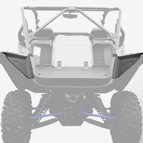 A & UTV PRO Rear Mud Flaps Fender Flares for Yamaha YXZ 1000R/SE/SS/SS SE/SS XTR 2019-2024, Extended Mud Guards Splash Extension Accessories, 2PCS