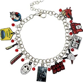 Horror Bracelet Original Design Metal Charm Bracelet for Men and Women