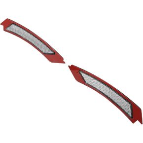 Motoforti Pair Front Bumper Reflector Side Marker 63147205398 63147205397 for BMW 328i 2009-2012 Replace Amber Color Reflector White Long-lasting
