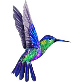 5-'' Hummingbird Sticker Beautiful Colorful Blue Bird Love Eternity Grief Loss Decal for Car Bumper Truck Window Laptop