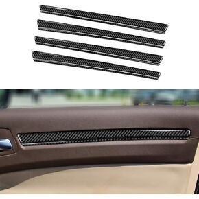 Car Gear Shift Panel Decals for 2015-2023 Chrysler 300 / 300C / 300S / Limited/Base Accessories Carbon Fiber Interior Stickers