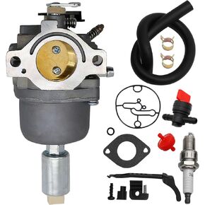 591731 Carburetor with Air Filter Tune up Kits Replacement for Nikki 792036 795366 594601 695353 697216 698945 Replacement for brig-straton 791886 303777 594492 31P677 31P977 Engine