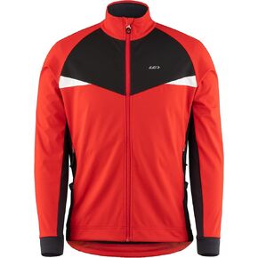Louis Garneau, Men's Loppet Jacket, Red/Black, Medium