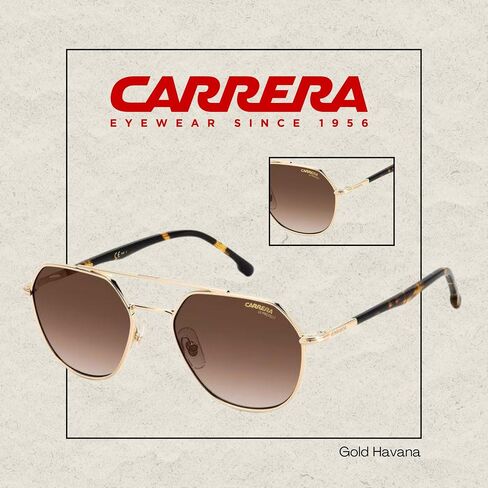 نظارات كاريرا CA303/S سداسية للرجال والنساء + حزمة مع مجموعة نظارات مجانية من Designer iWear in Saudi Arabia