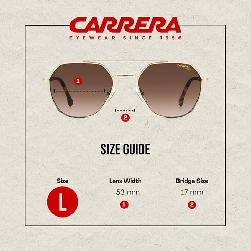 نظارات كاريرا CA303/S سداسية للرجال والنساء + حزمة مع مجموعة نظارات مجانية من Designer iWear in Saudi Arabia