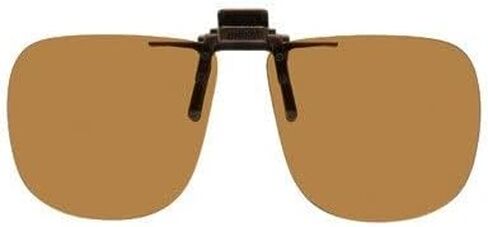 عدسات شمسية للقيادة بمشبك معدني قابلة للطي من البولي كربونات باللون الأصفر، Aviator، عرض 56 مم × ارتفاع 47 مم، عرض 134 مم مع جسر in Kuwait