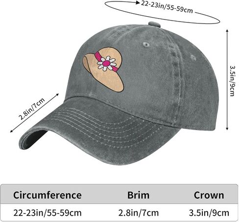 Summer Clipart Wave Baseball Cap Golf Dad Hat Adjustable Low Profile Cotton Hat Men Women in Kuwait