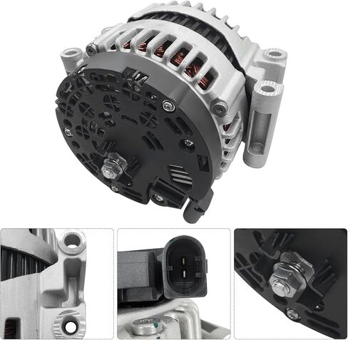 مولد كهربائي 12 فولت 180 أمبير متوافق مع Merce-des-Benz E350، E550، S450، S550، R350، SLK350، G550، G65 AMG، SL550، SL65 AMG، GL450، GL550، CL550، CLK550، CLS550، ML350، ML450 5.5L 3.5L 6.0L 4.7L in Kuwait